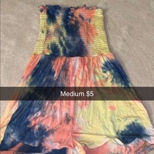 Tie dye romper